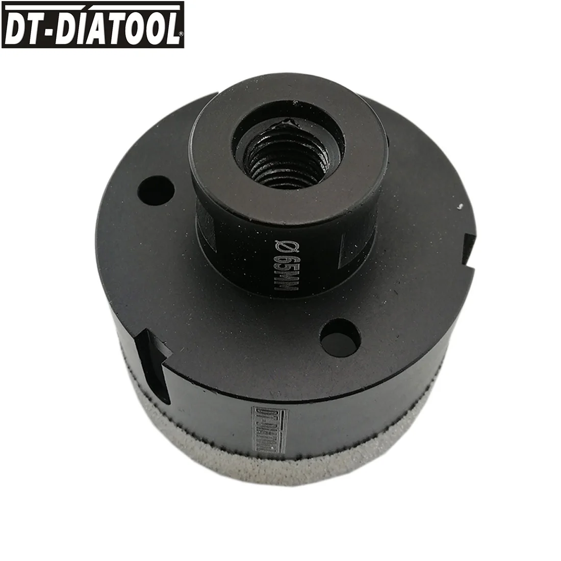 DT-DIATOOL, 1 шт., вакуумная пайка, алмазные сверла, кольцевая пила, сухая M14 или 5/8-11, резьбовые сверла для керамической плитки, фарфора