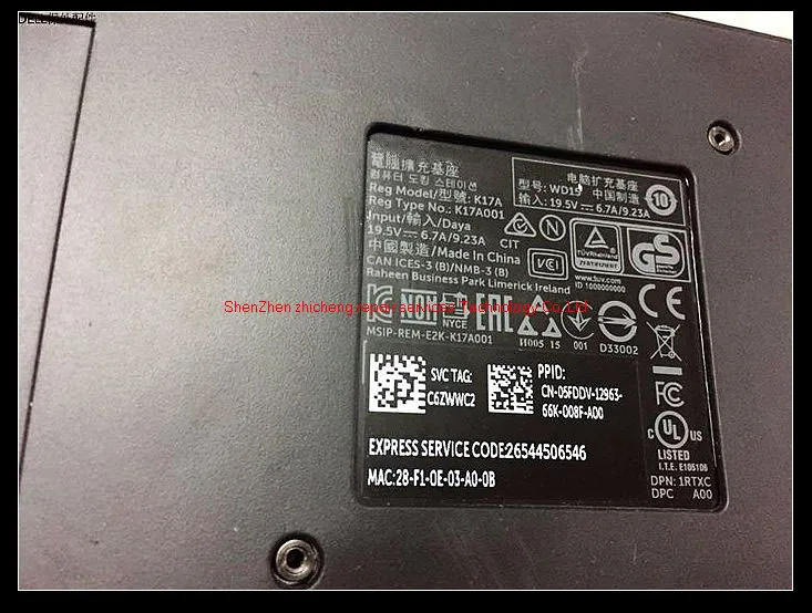 Для Latitude 11 12 13 Venue 8PRO 10PRO XPS 15 черный WD15 4 К док станция с 180 Вт адаптер 5 fddv 05 fddv|docking
