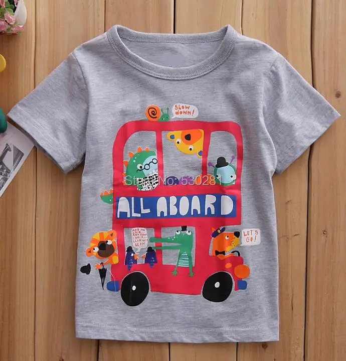 wholesale 6pcs/lot baby/kids shortsleeve summer tshirt tops child clothes 2-6 years-SS338 | Мать и ребенок
