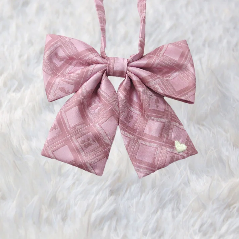 2 pcs / lot JK Uniform Clothes chocolate candy grid cute bow tie bowtie | Аксессуары для одежды