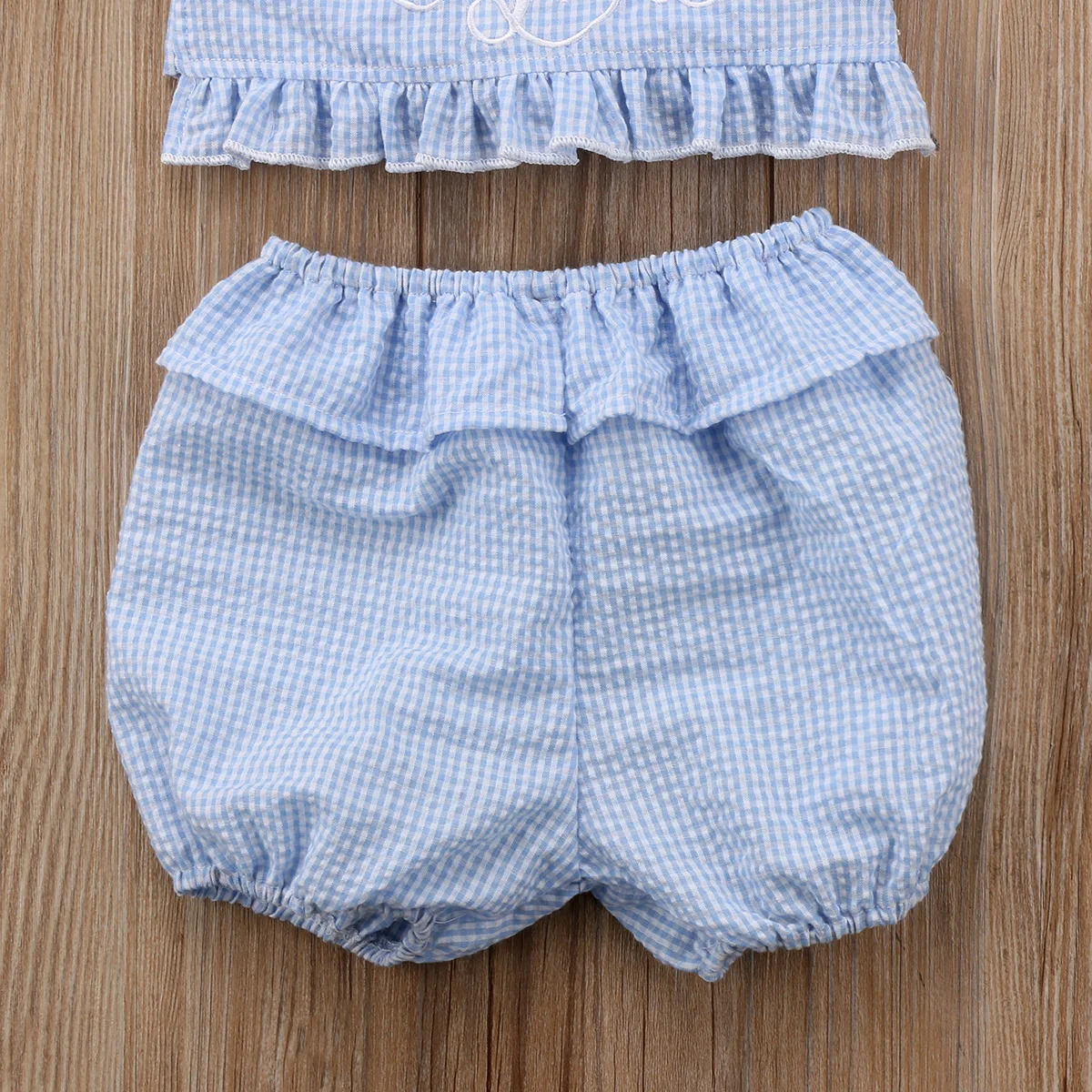 Летняя Пляжная одежда пляжная От 1 до 6 лет для девочек комплект детской одежды из