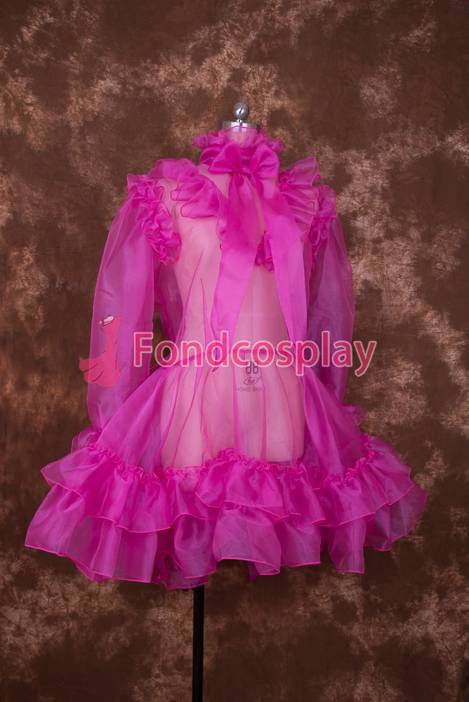 Сексуальное запираемое женское платье короткое костюм для косплея [O001] |