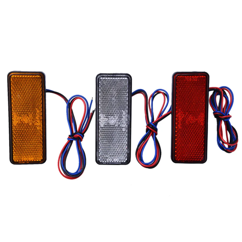 12 В 24 SMD Автомобильный Круглый задний фонарь s Универсальный Фонарь Atv