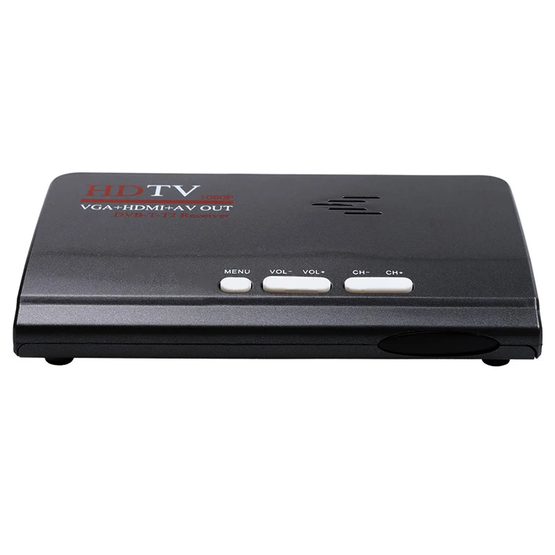 Smart Tv Box Us Plug 1080P Hd Dvb-T2/T Hdmi Usb Vga Av Tuner Receiver Digital Set-Top | Электроника