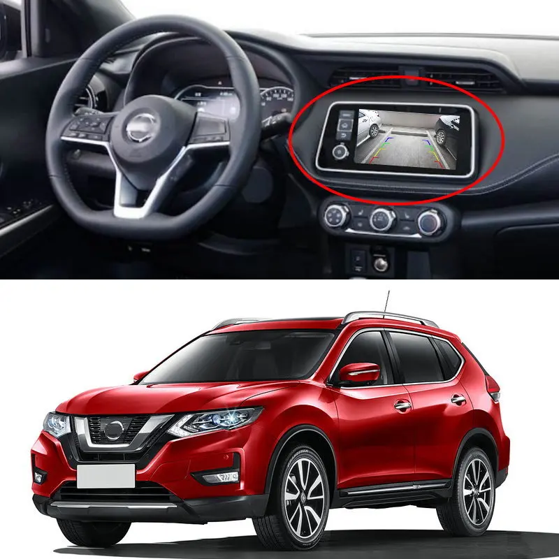 Переходник RCA для Nissan Kicks 2016 2018 выпуск автомобилей провод камеры заднего вида