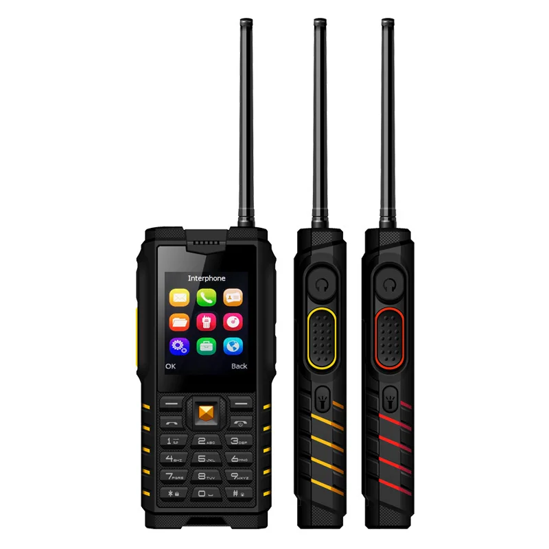 Ioutside T2 ip68 водонепроницаемый ударопрочный русская клавиатура мобильный телефон 4500 мАч 2," рация домофон открытый FM сотовый телефон
