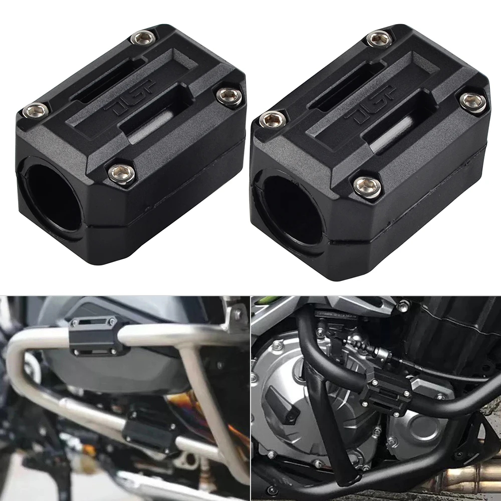 22/25/28mm Motorcycle Engine Guard Crash Bar Protection Bumper Decorative Block For BMW KTM Suzuki Honda Triumph Yamaha | - Фото №1