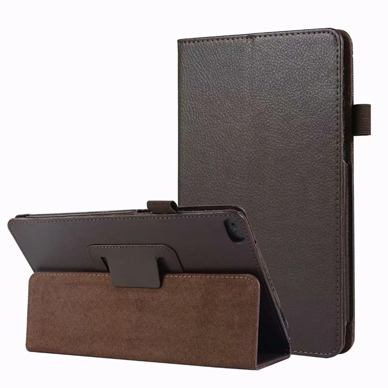 Чехол для lenovo Tab E7 TB-7104F TB 7104F 7104 7104F 7,0 дюймов чехол для планшета с кронштейном Flio из искусственной кожи Funda - Цвет: Brown