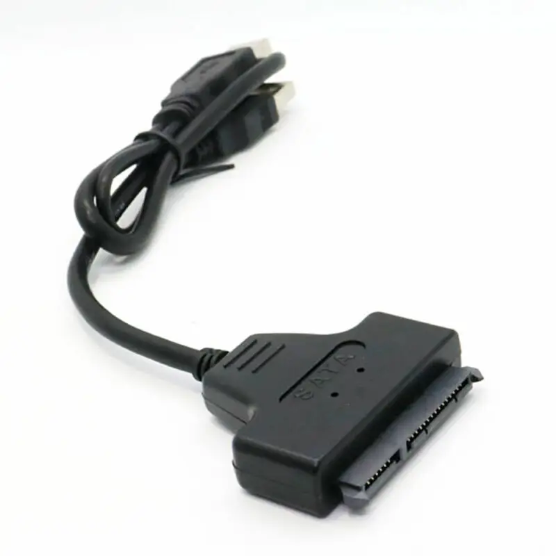 SATA 7 + 15 22 Pin к USB 2 0 кабель адаптера для 5 HDD жесткий диск ноутбука Новый|Компьютерные