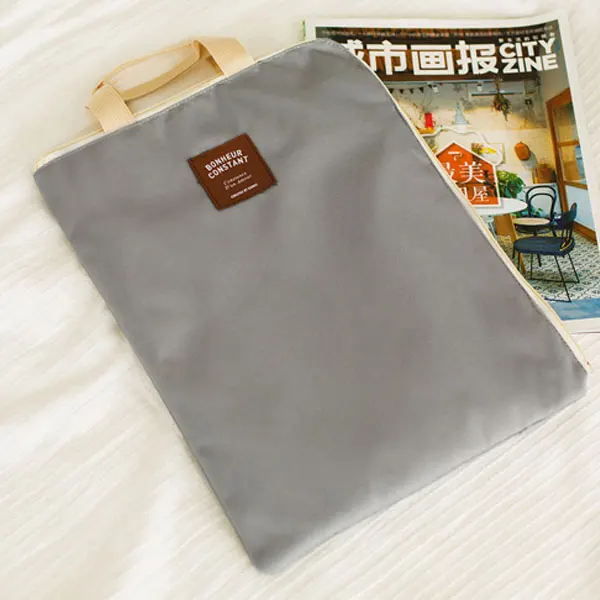 

Yesello Oxford Cloth Tote Zipper A4 File Bag Data Bag Tablet Computer Container Bag
