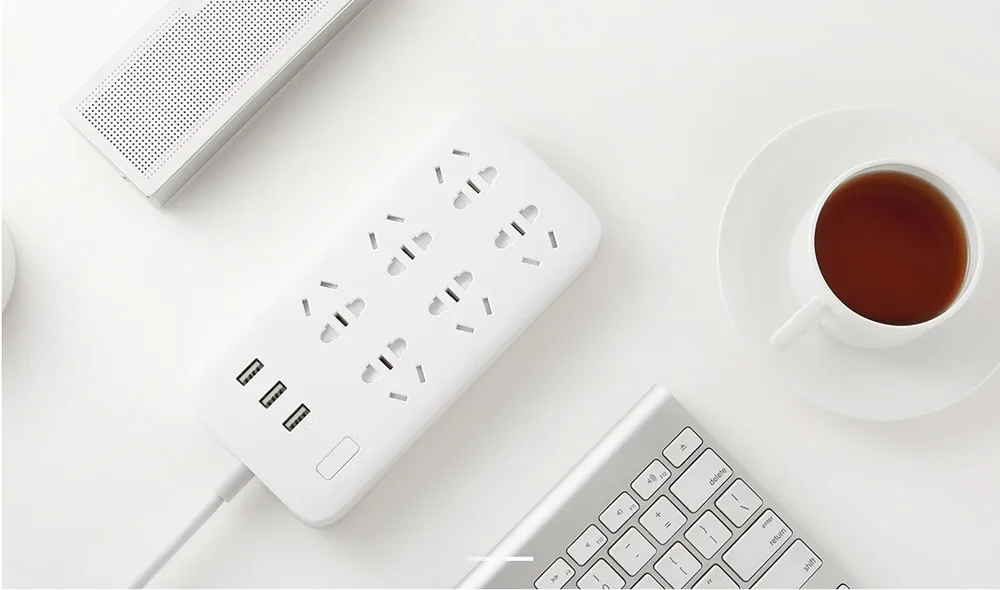 mi Xiao mi умная розетка 3 USB быстрая зарядка 2.1A 6 портов зарядное устройство для умного дома