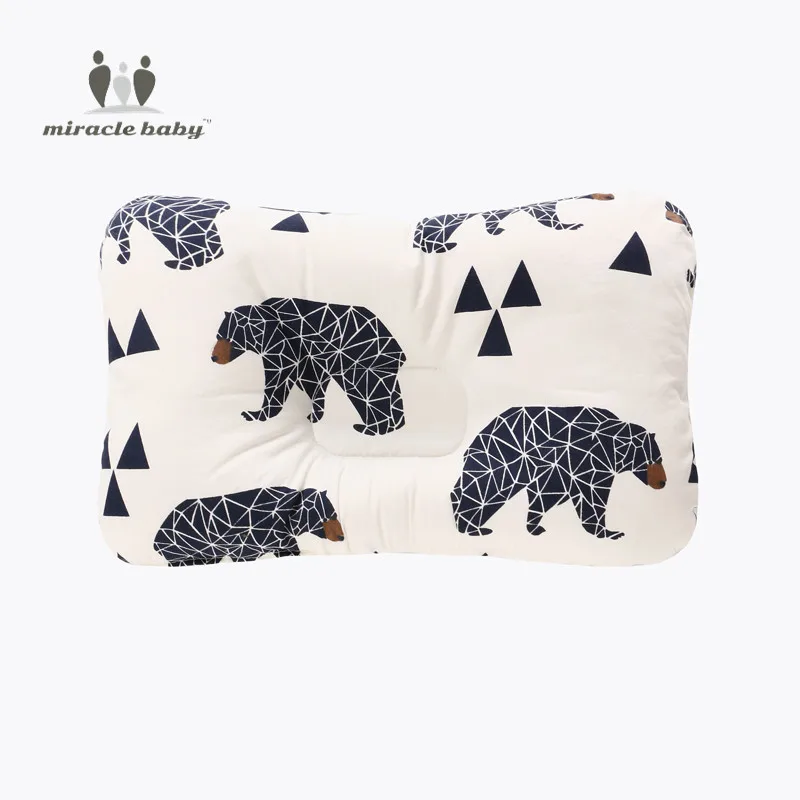 Black bear Детская подушка для новорожденных, подушка для защиты головы, детское постельное белье для младенцев, подушка для кормления малыша, позиционер для сна, анти-рулон - Цвет: Black bear