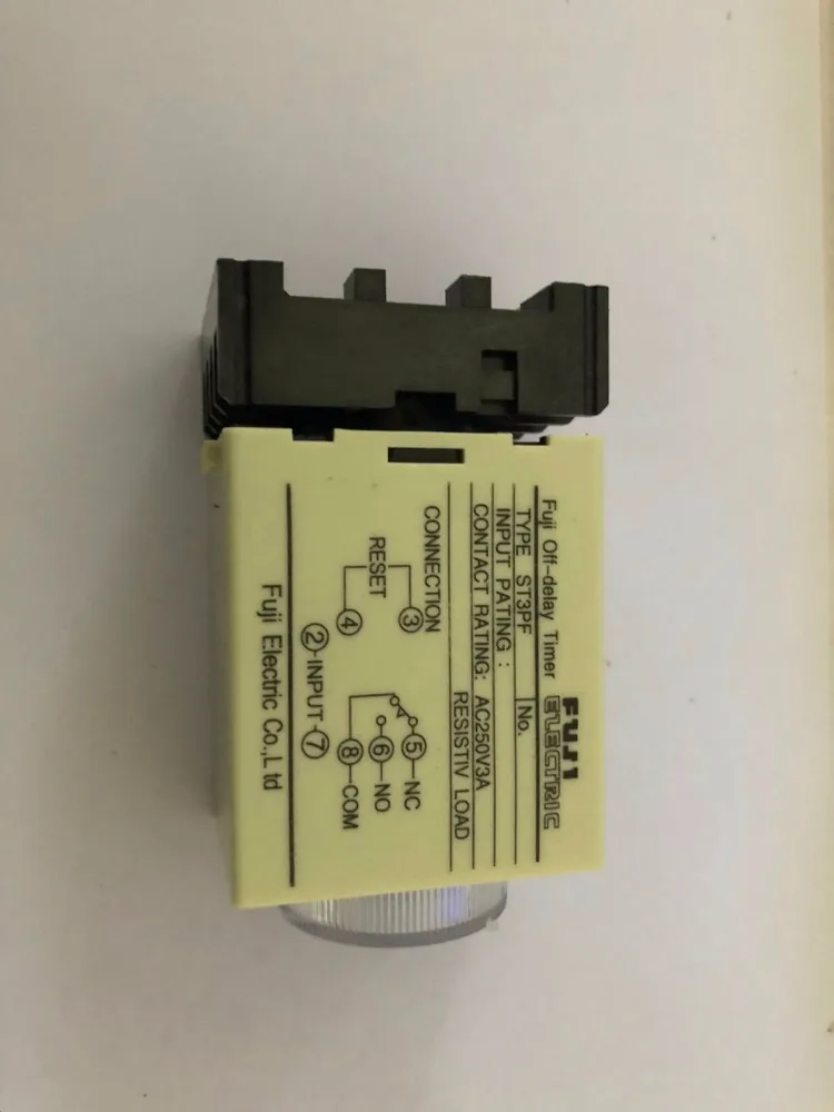 ST3PF ST3 Time relay DC12V DC24V AC110V AC220V Power Off Delay Timer Relay with Base 8Pin 10S 30S 60S 3M | Обустройство дома