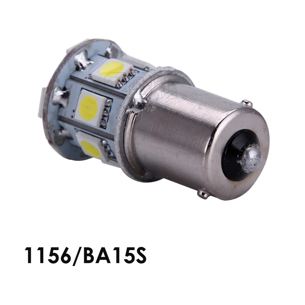 2 шт. автомобисветодиодный светодиодные лампы 1142 BA15D 13 SMD 5050 Led 1157 13smd|Сигнальная