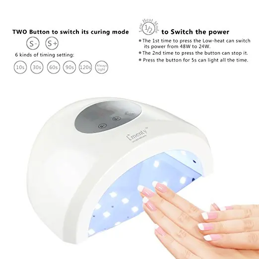 Лампа УФ/Led для сушки ногтей 48 Вт 30 светодиодов|led uv nail lamp|nail art lampuv lamp |