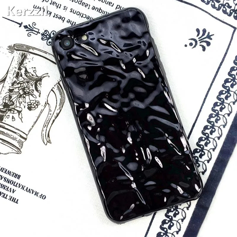 Роскошные телефонные чехлы с покрытием из фольги для iphone 8 7 6s Plus 3D Блестящий
