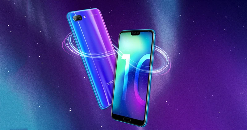 Honor 10 4 Гб 128 ГБ глобальная версия смартфона 5,84 дюймов NFC мобильный телефон Android 8,1 24MP 3400 мАч QuickCharge