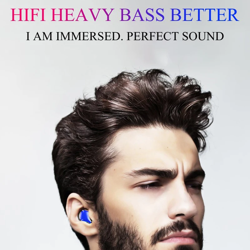 Беспроводные наушники TWS G01 Bluetooth 5 0 IPX6 водонепроницаемые Hi Fi с сабвуфером