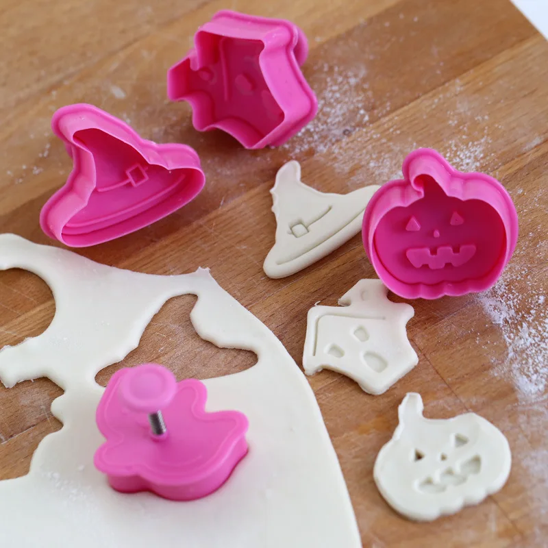 Рождественское печенье на Хэллоуин фоторежущая форма для помадки сахарного