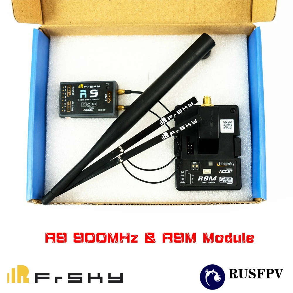 FrSky R9 900MHz 16CH дальний приемник и R9M модульная система для FPV гоночный Дрон самолет