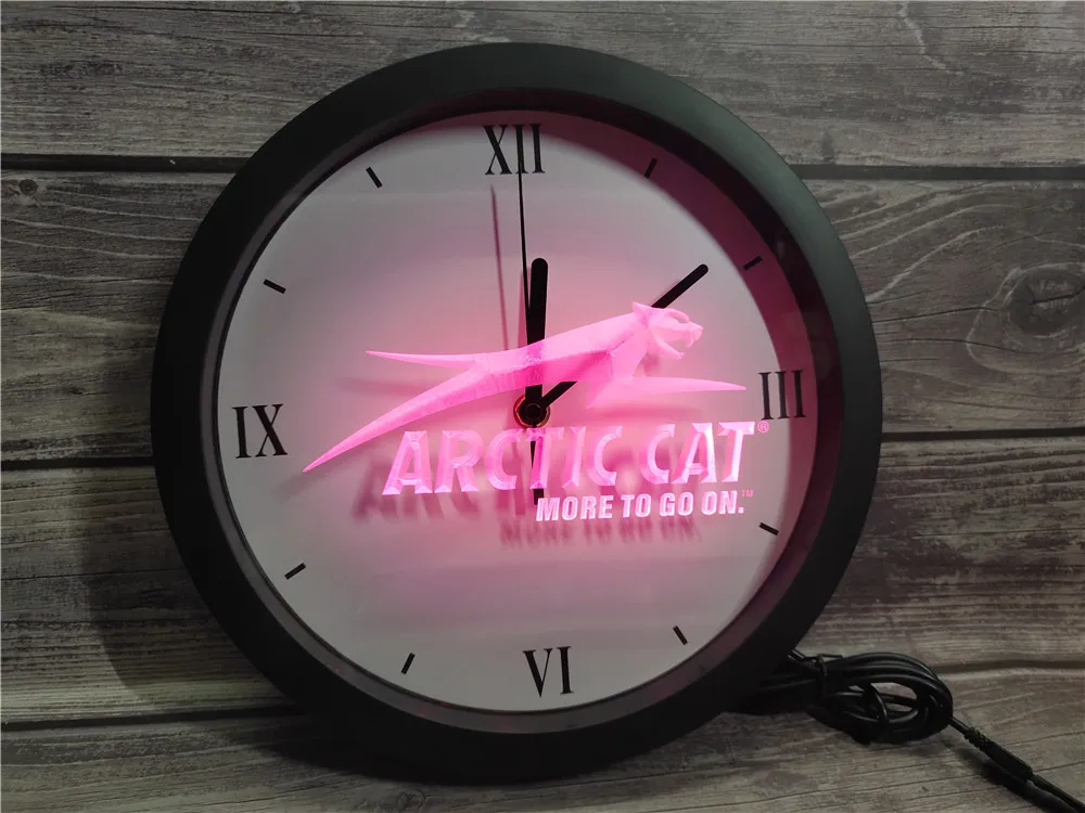 0G129 Arctic Cat снегоходы логотип Приложение RGB 5050 светодиодный неоновый светильник