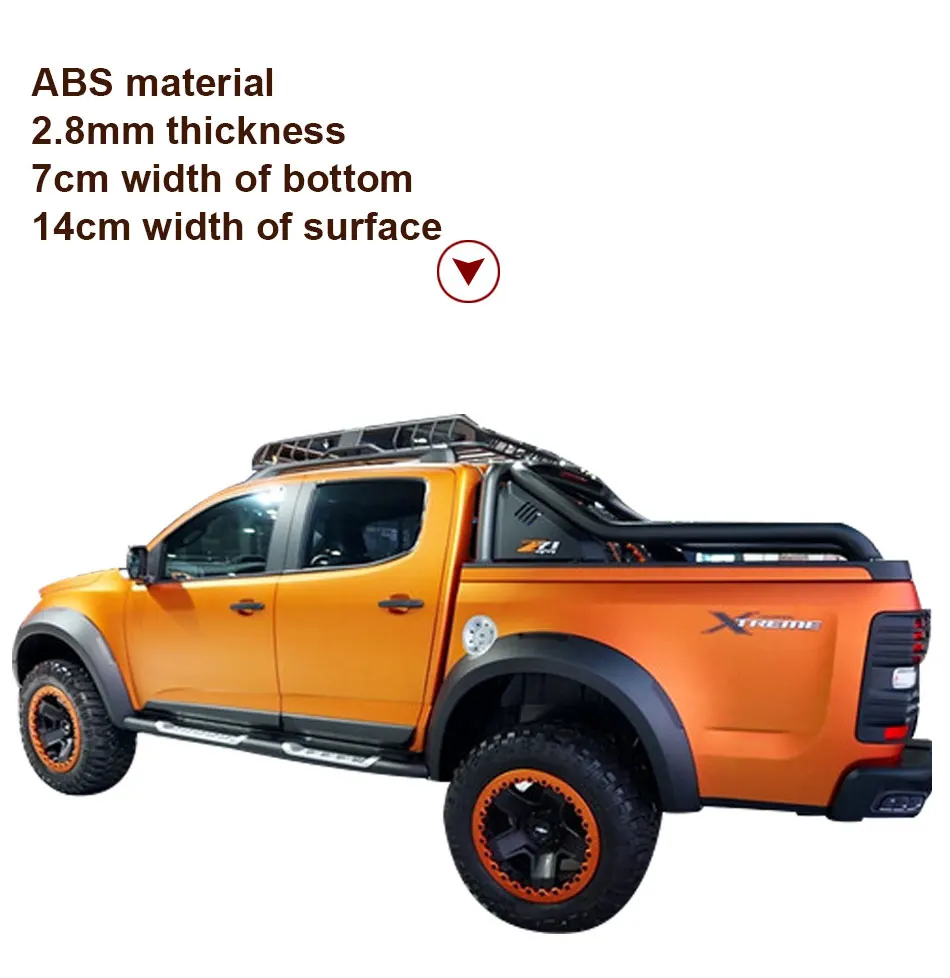 Колесная арка крылья Mudgurds крыло вспышки для Holden Chevy Colorado- двойная кабина тайская модель