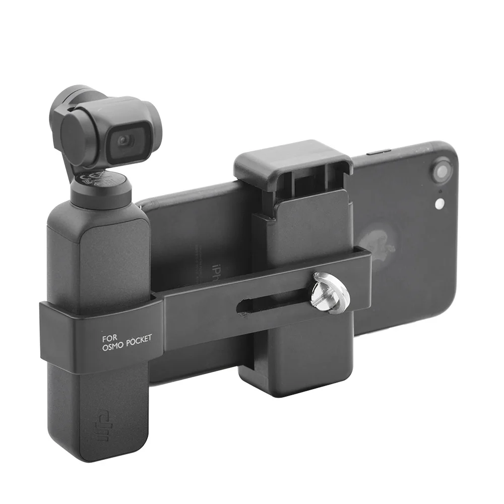 Portable Mount for DJI OSMO POCKET 2 Phone Securing Clip Fixing Bracket Stand Holder 1/4'' Handheld Gimbal Connector Adapter |