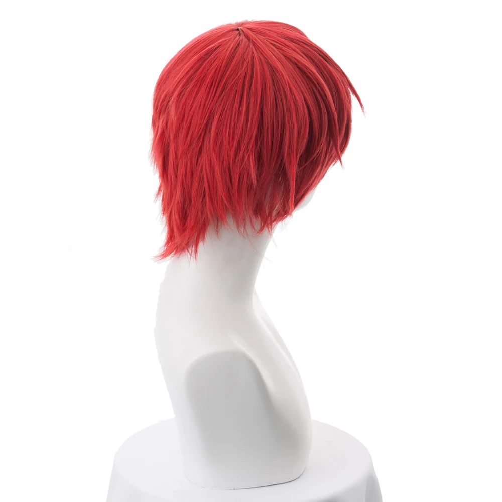 Karma Akabane Akashi Seijuro Sasori короткий красный костюм для косплея парик Термостойкое волокно