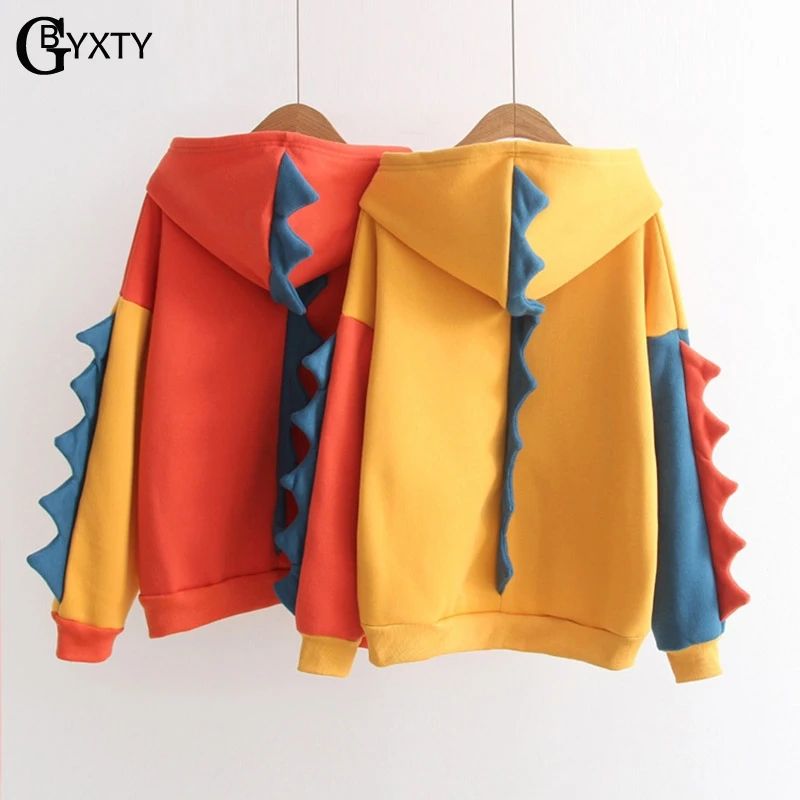 Толстовка с капюшоном GBYXTY sudadera mujer Женская толстовка из толстого флиса для осени