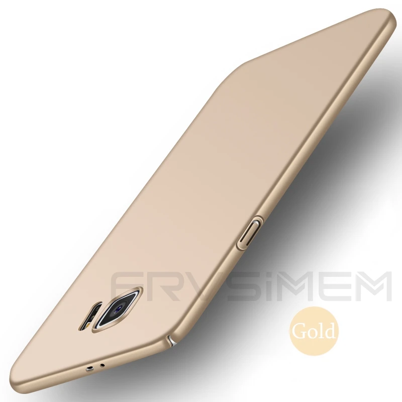 FRVSIMEM For Samsung GALAXY S6 G920 G920f edge G925 G925f Case Cover Matte Back Full Protector Cases Hard PC Capa Funda |