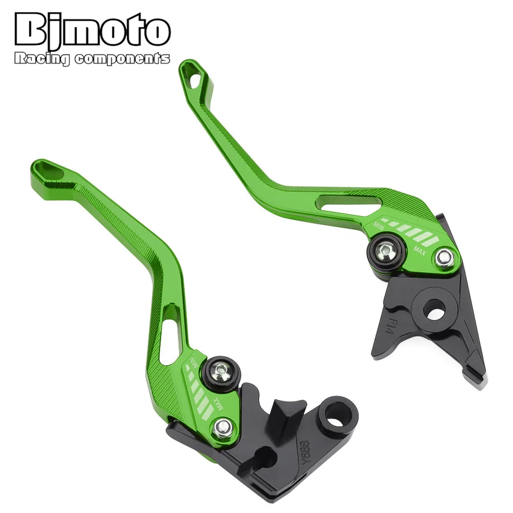 Длинный регулируемый тормозной рычаг сцепления Bjmoto 5D для Kawasaki ZX6R/636 Z1000 2007 2016 ZX10R
