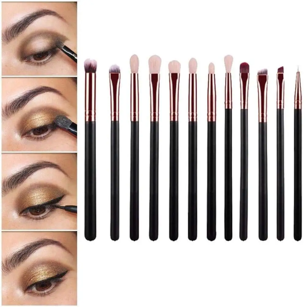 12Pcs cosmetics makeup brush Brush Defines Tool Kits | Красота и здоровье