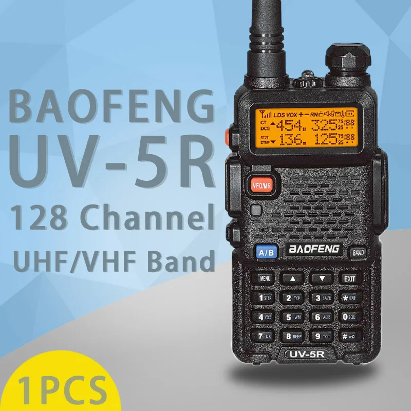 5R Рация Baofeng UV5R Ham двухстороннее радио Walkie Talkie двухдиапазонный трансивер(черный - Цвет: 5R