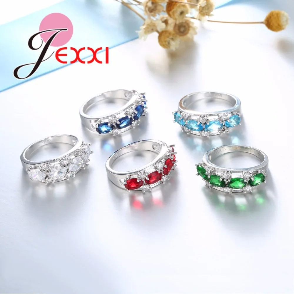 Женское кольцо из серебра 925 пробы с фианитом|fashion jewelry ring|jewelry ringsengagement rings for women |