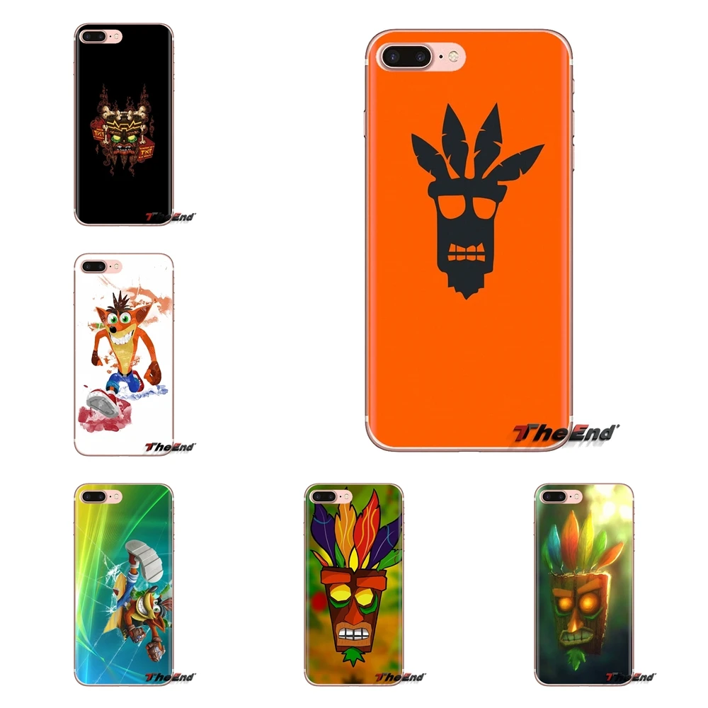 Aku Crash Bandicoot Silicone Phone Cover Bag For Samsung Galaxy J1 J2 J3 J4 J5 J6 J7 J8 Plus 2018 Prime 2015 2016 2017 |