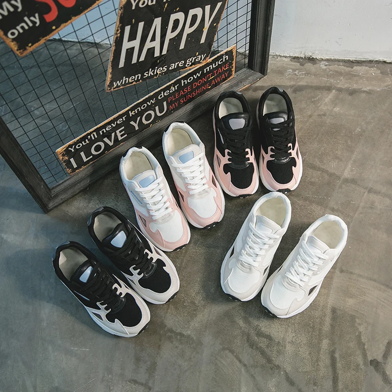 Sneakers for Women New Comfortable Shoe Breathable ShoesWhite Platform Sneakers Women Vulcanize Shoes White Women Sneakers