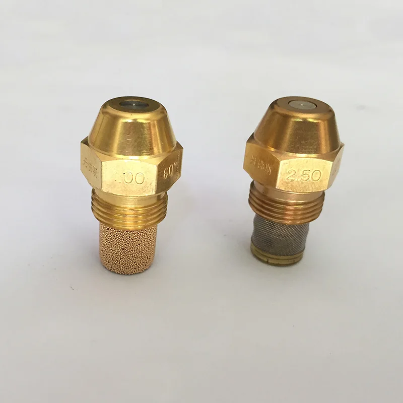 5 шт./лот 9/1" резьба, danfoss масляная насадка для горелки отработанного масла, форсунка масляного атомайзера, форсунка распылителя мазута, 60 градусов твердая