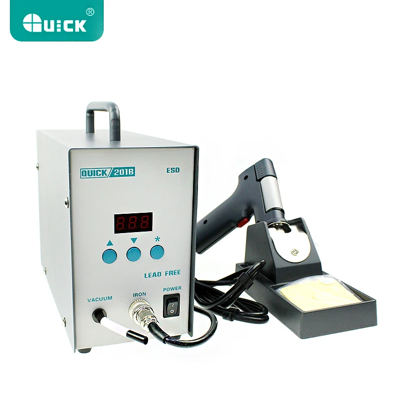 Оригинальный быстрый 201B ESD Электрический Всасывающий оловянный пистолет QUICK201B