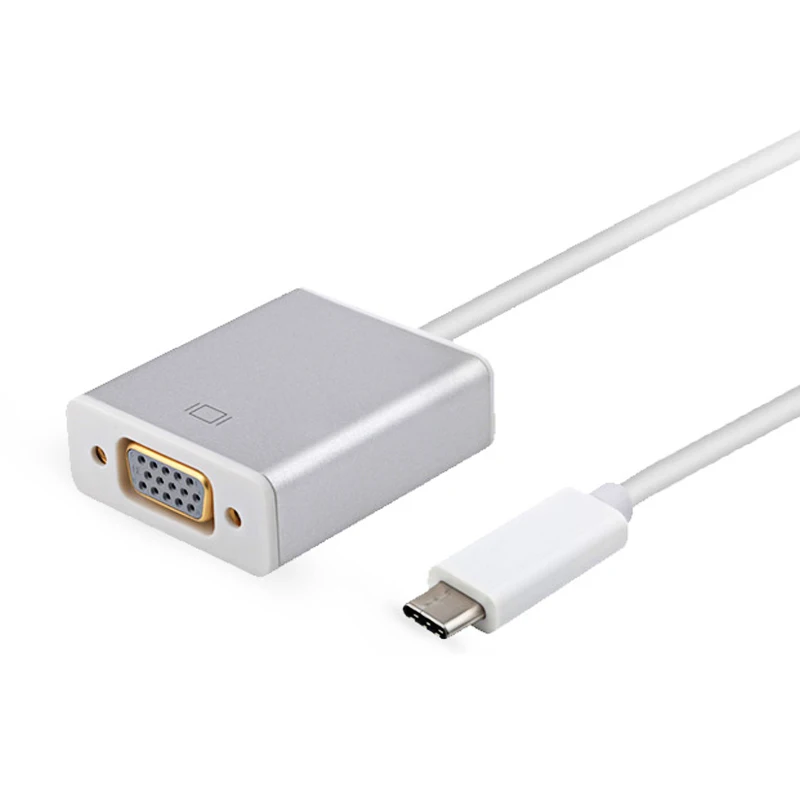 HDMI Usb 3 1 Type C в VGA видео конвертер USB-C 4K мобильный компьютер type-c адаптер для