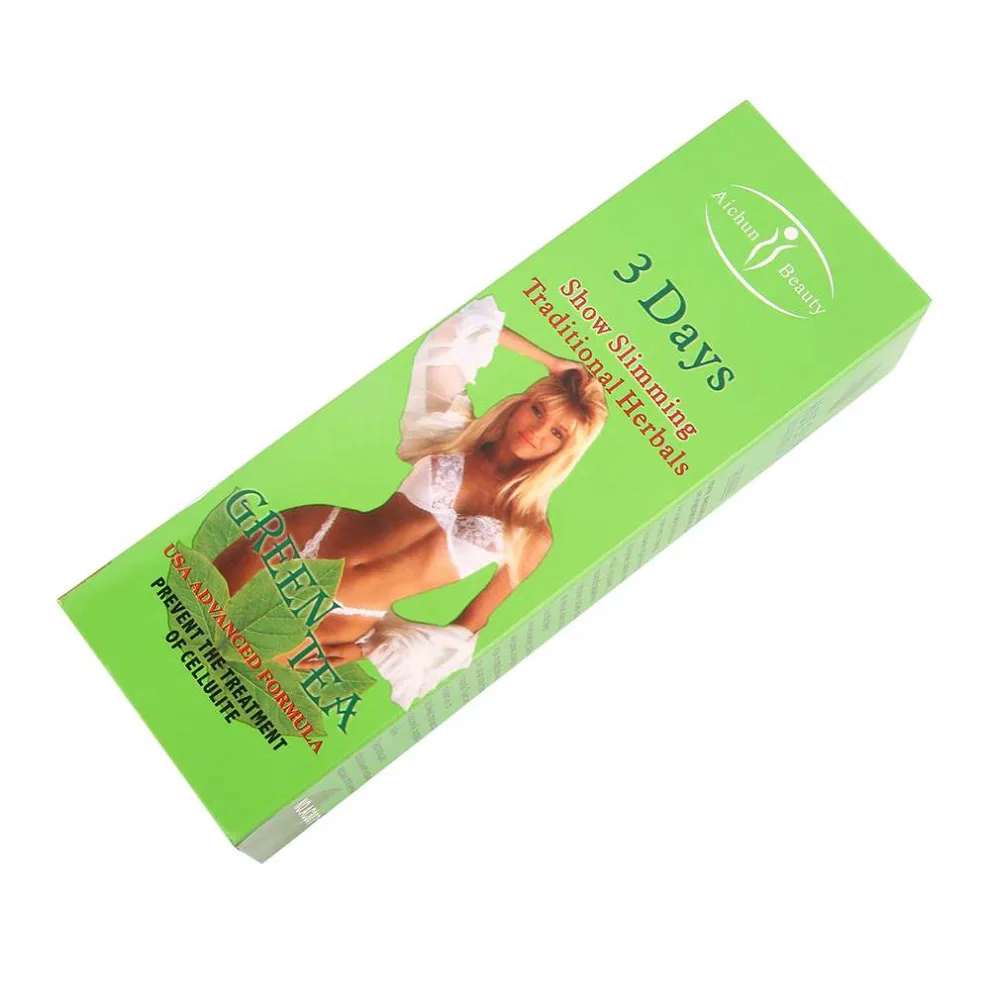 Крем для похудения Aichun зеленый чай Чили и имбирь сложное сжигание жира мощное