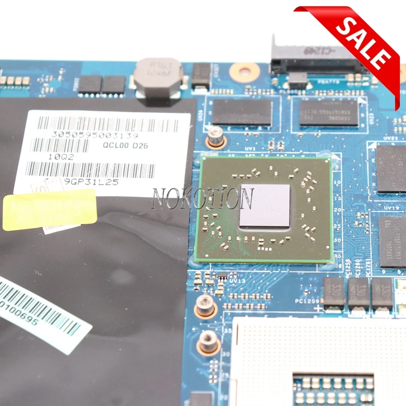 NOKOTION QCL00 LA-8241P CN-06D5DG 06D5DG 6D5DG для Dell inspiron 15R 5520 материнская плата ноутбука HD7670M 1 ГБ Графика