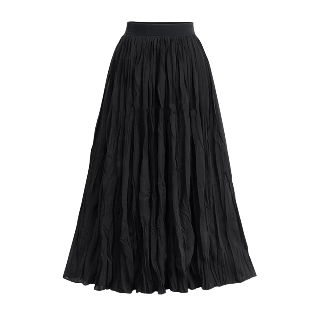Женская юбка юбки faldas jupe femme shein женские длинные с эластичной резинкой на талии