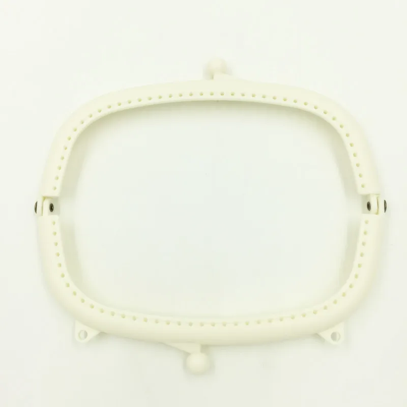 10 шт./партия бежевый пластиковый кошелек для монет дуговая рамка каркасный