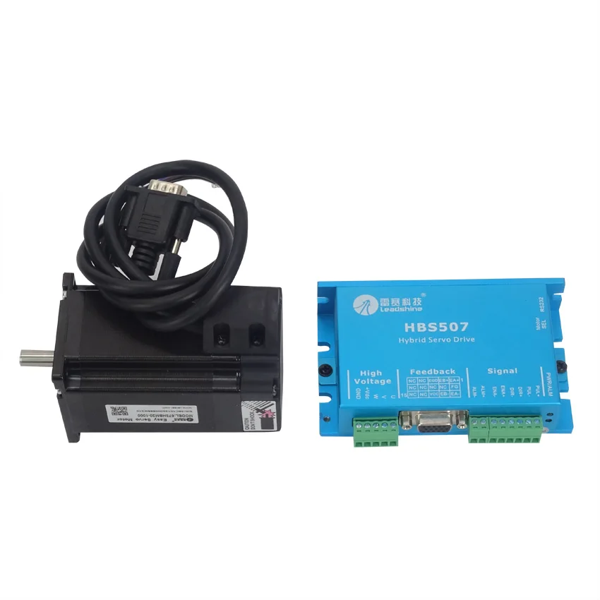 1 комплект профессиональный трехфазный Гибридный сервопривод HBS507 + двигатель