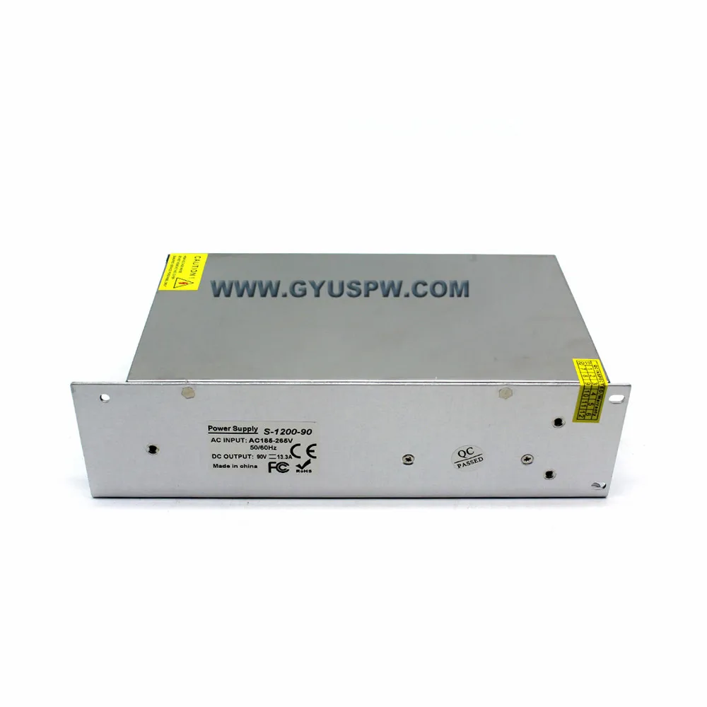 Импульсный источник питания DC 90V 13.3A 1200W Трансформатор источника 220V 110AC DC60V SMPS для