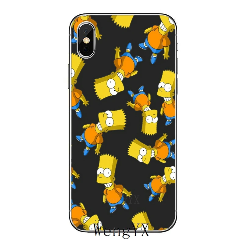ТПУ Мягкие аксессуары чехол для телефона huawei P7 P8 P9 P10 P20 pro Lite plus P Smart Mini мультфильмы Симпсоны аниме