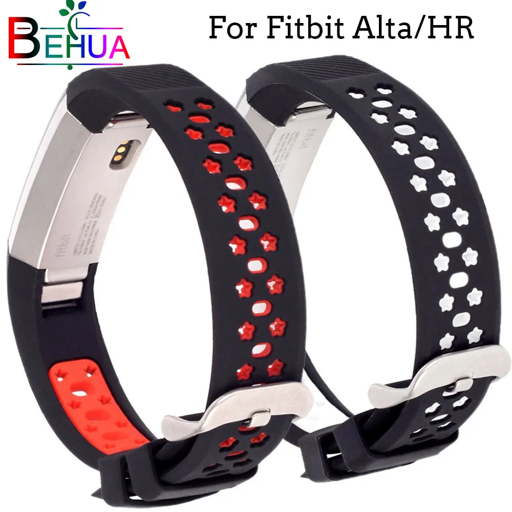 

Hot sale Soft Silicone Strap For Fitbit Alta/Alta HR Sports WatchBand Wristband Bracelet Replacement Accessories High Quality