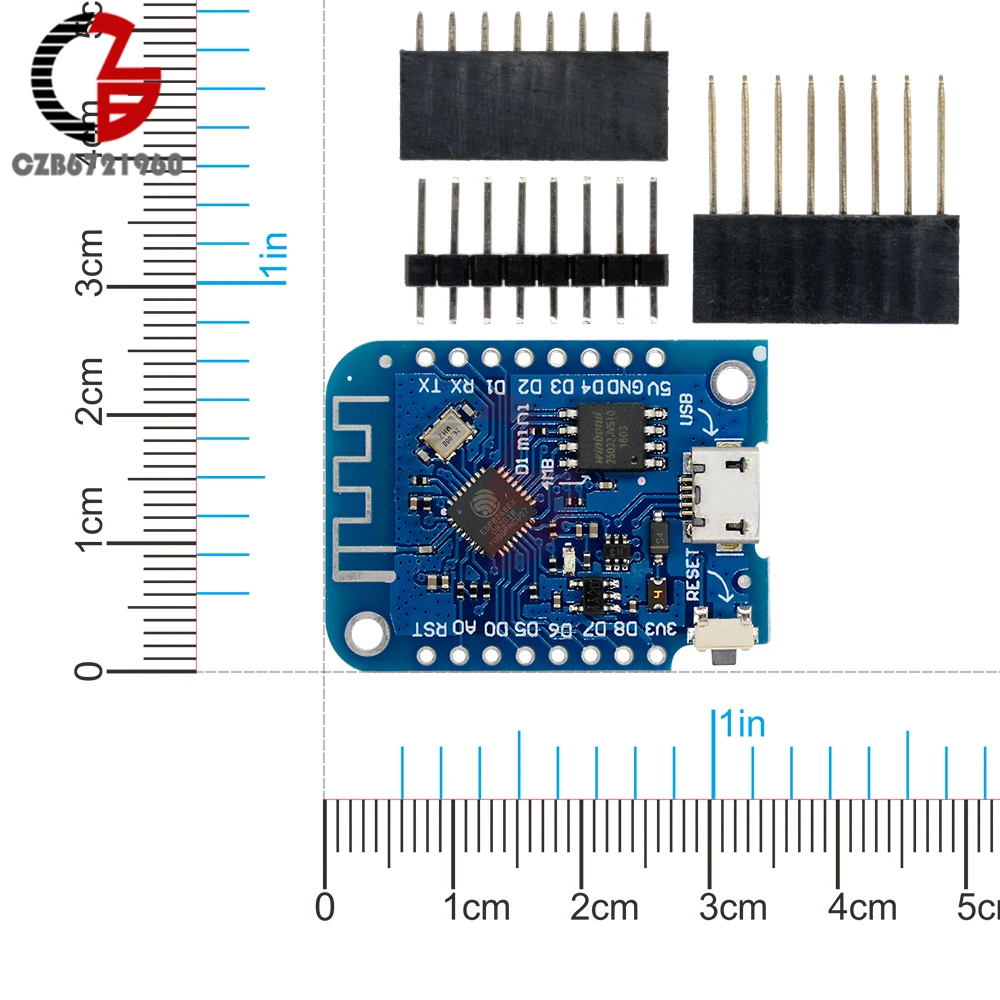 Плата разработки WEMOS D1 MINI V3.0.0 WIFI модуль IoT ESP8266 CH340 CH340G 4 Мб для Arduino MicroPython Nodemcu|mini