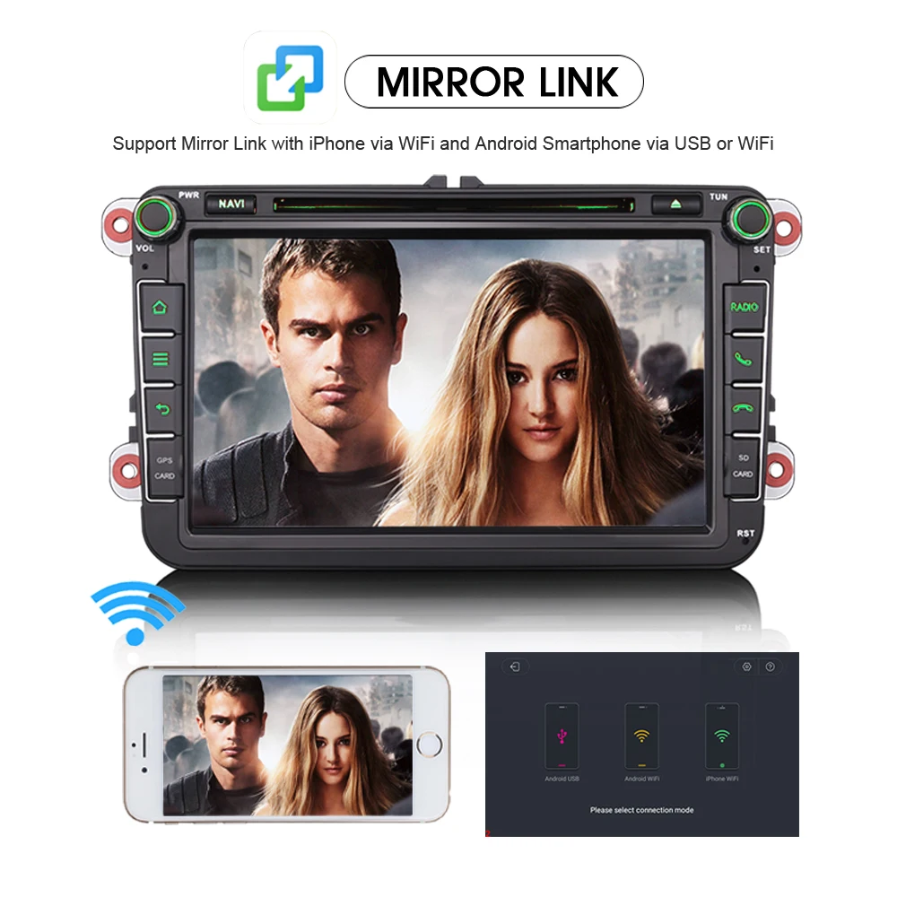 8 &quotDAB + Android 0 Авторадио Bluetooth для SKODA Fabia octavia Roomster CD GPS WiFi 3G RDS DVD DVR DTV автомобильный
