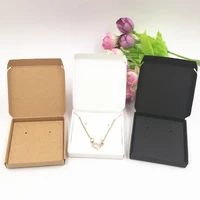 50 set jewelry displays paper boxes for pendantearringnecklace carrying cases wedding jewelry set gift packing box 661cm